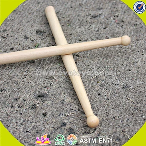 wholesale top sale wooden music drum toy,child Music drum set toy,wonderful wooden drum toy toy W07J033