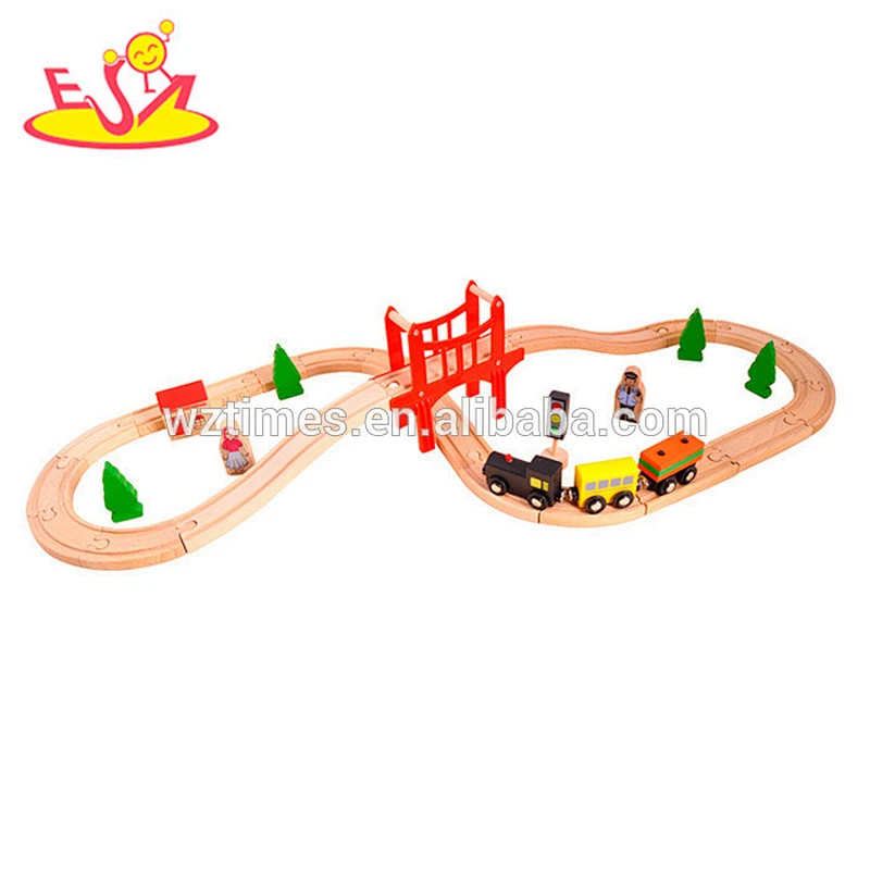 wholesale top fashion children wooden toy train for sale W04C049