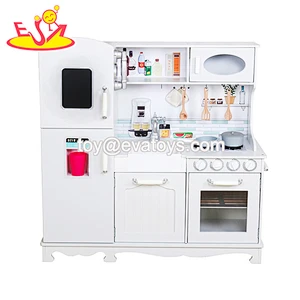 2019 Best sale kids big wooden frozen kitchen toys for pretend play W10C466C