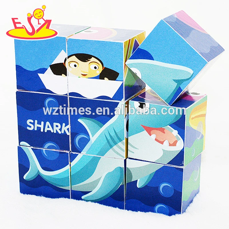 تخصيص الألغاز التعليمية 3D خشبية للأطفال W14F048