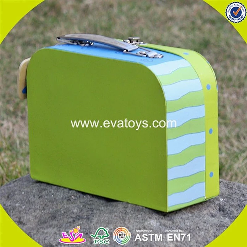 new design lovely wooden kids toy storage W08C172