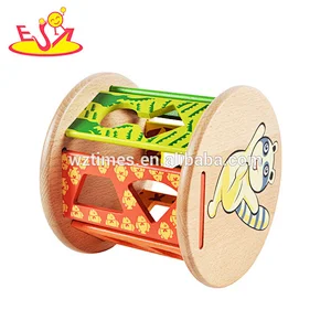 New hottest preschool multi wooden baby toys for 1 year old W12D075