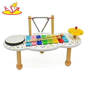 2018 New arrival educational wooden toy instruments for baby W07A127