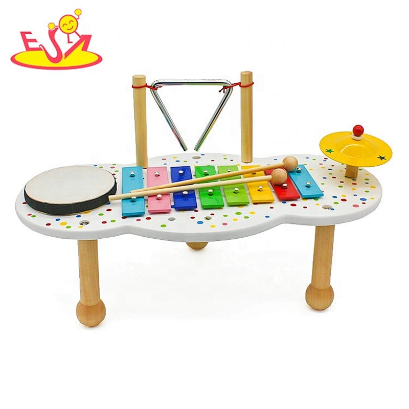 2018 New arrival educational wooden toy instruments for baby W07A127