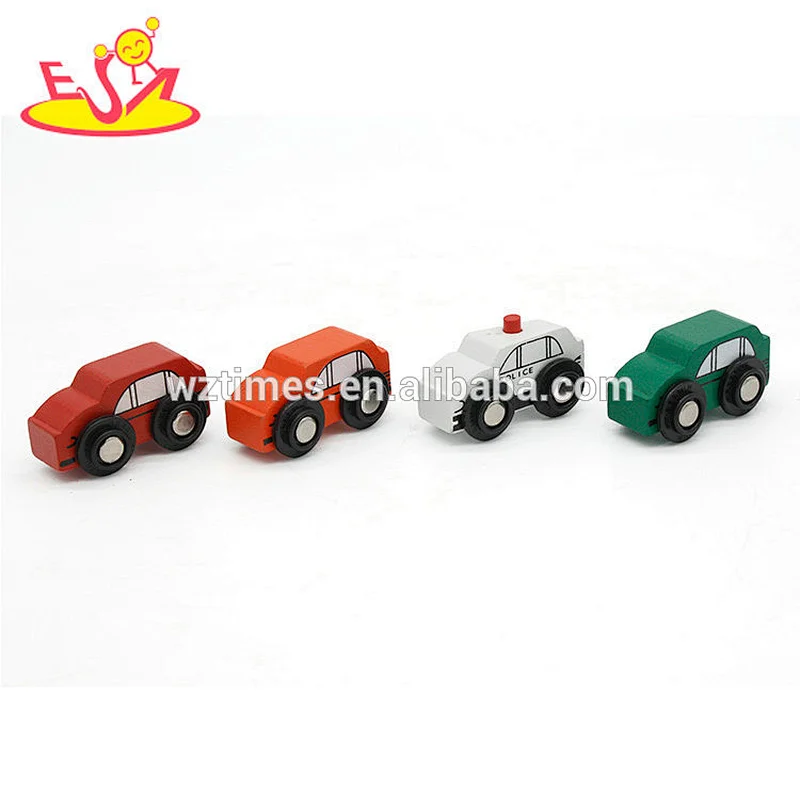 wholesale cheap children wooden magnetic toy train for tracks W04C116