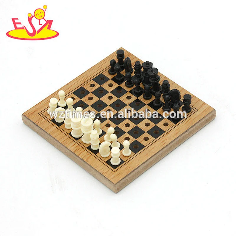 Wholesale early education wooden chess online to baby's IQ W11A096