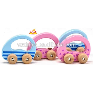 2017 heißes verkauf baby rosa holzspielzeug W04A183A