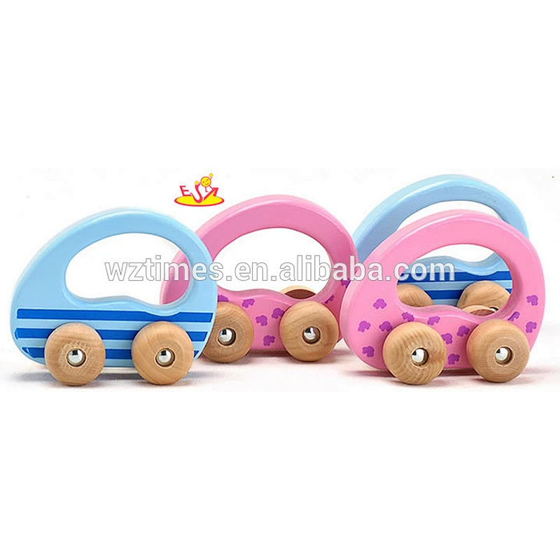 2017 heißes verkauf baby rosa holzspielzeug W04A183A
