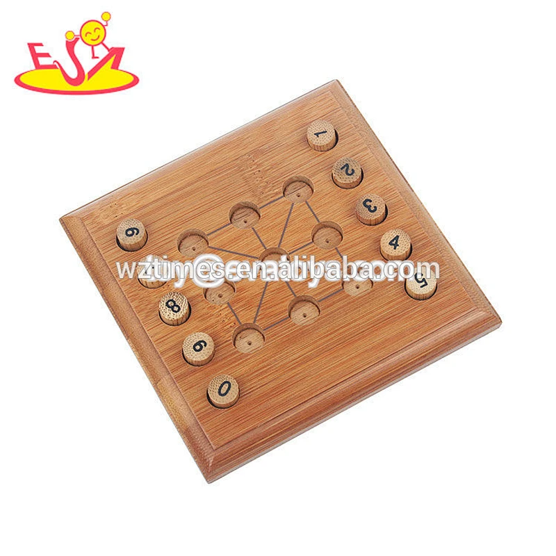 Wholesale educational teaching wooden unlocked Sudoku-26 toy W11C045