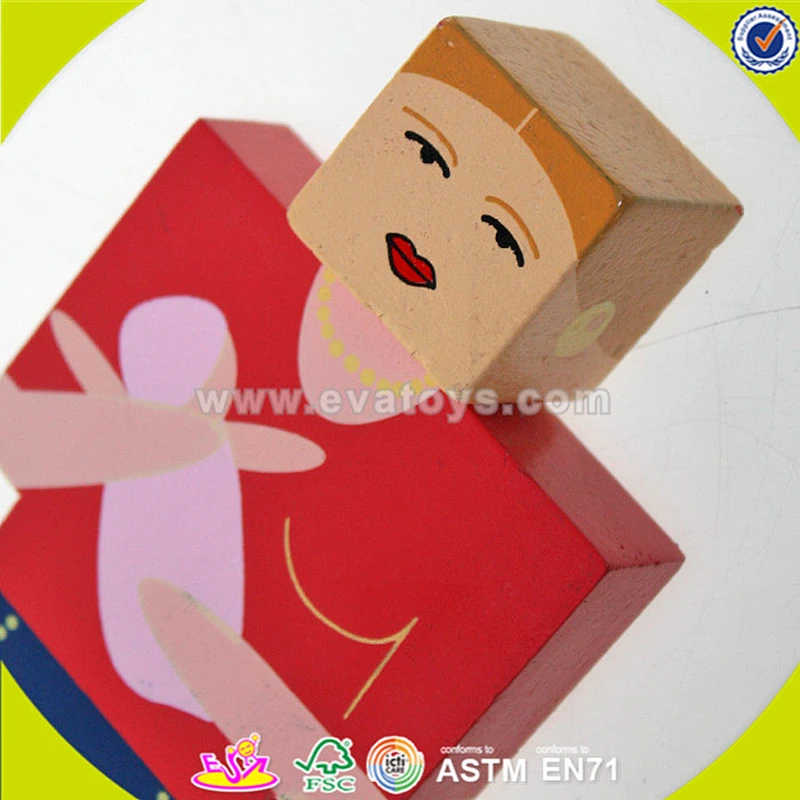 wholesale kids wooden puppet cheap baby wooden puppet best sale children wooden puppet W06D061