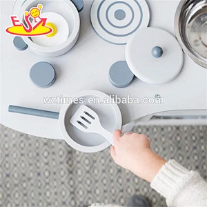 2018 Wholese children wooden play kitchen toy new design wooden play kitchen toy educational wooden play kitchen toy W10C253