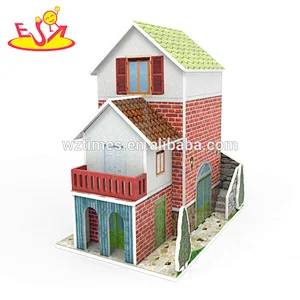 2018 Neues Design-Set für kreatives Puppenhaus-Färbetätowerkit für Kinder W06A282