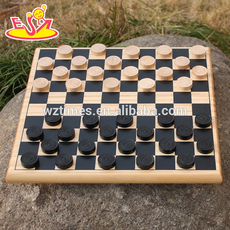 2017 international kids wooden chess board new design play wooden chess board W11A052