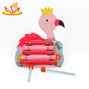 Top sale wooden toy xylophone instrument for kids W07C086
