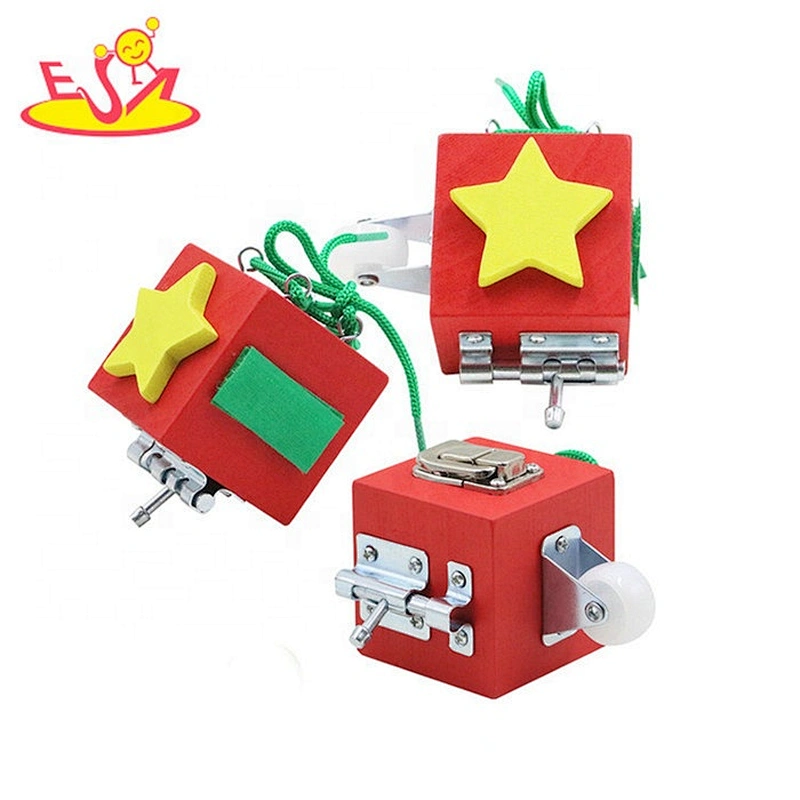 2019 New hottest educational wooden activity box for kids W12D132