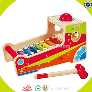 wholesale baby wooden make sound toy fashion kids wooden make sound toy popular children wooden make sound toy W07C037