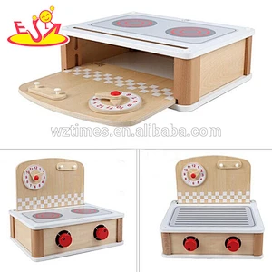 Juego de cocina al por mayor juego de juguete juguete de madera mini cocina traer diversión para los niños W10C159