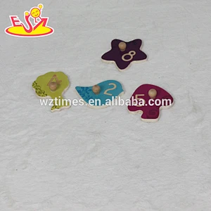 2018 wholesale baby wooden custom shape puzzle funny kids wooden custom shape puzzle wooden custom shape puzzle W14M115