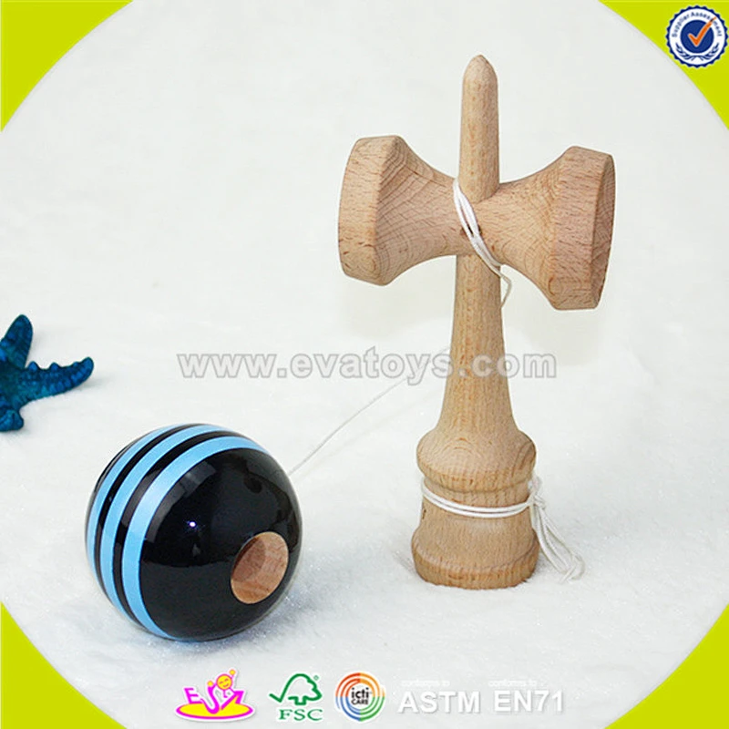 wholesale kendama string wooden toy maker for kids W01A079