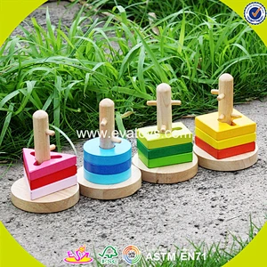 Großhandel Baby geometrische Block Spielzeug Mode Kinder geometrische Block Spielzeug Kinder geometrische Block Spielzeug W13D084