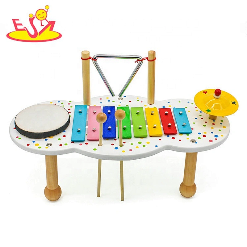 2018 New arrival educational wooden toy instruments for baby W07A127