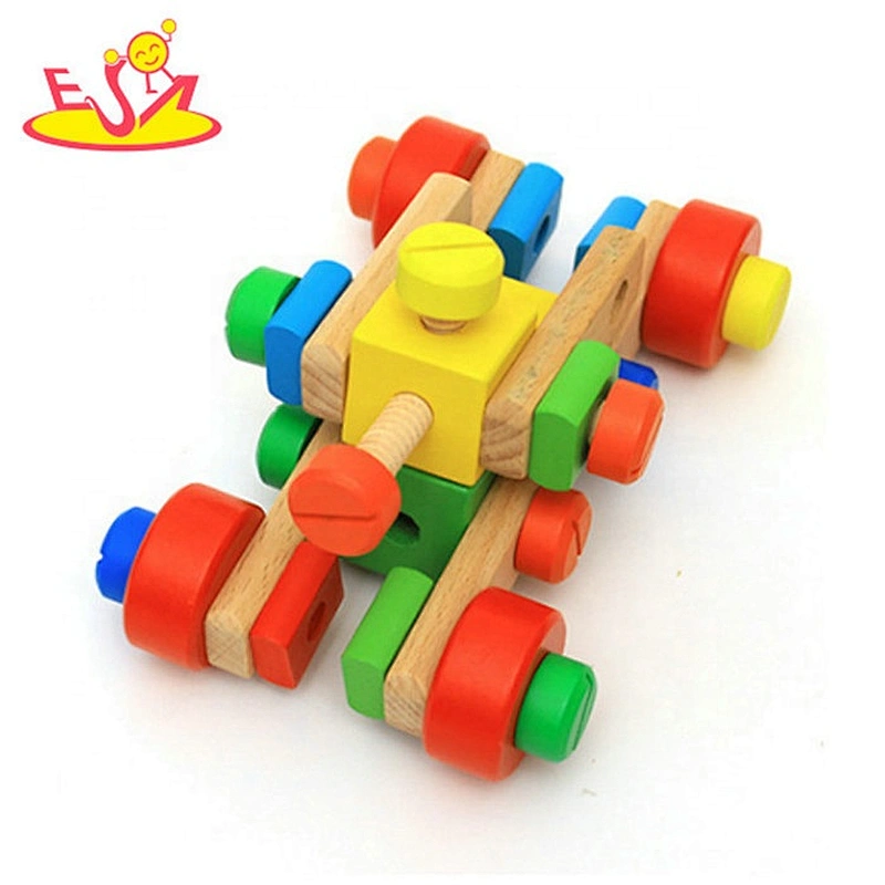 wholesale multifunction wooden wooden nut toy for kids W03C004