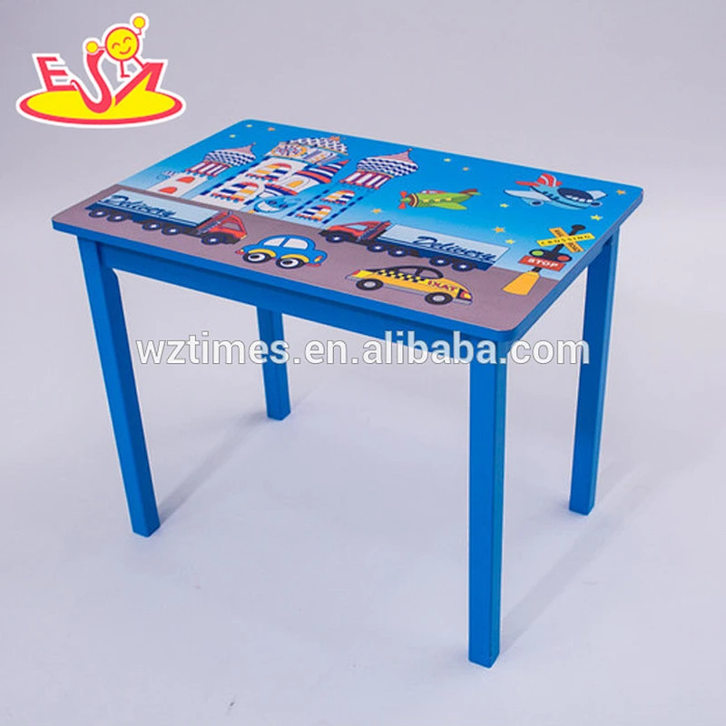 2018 wholesale new wooden boys table and chairs high quality wooden boys table and chair best wood boys table and chairs W08G199