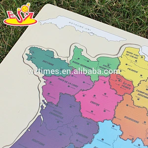 wholesale best children wooden world map puzzle top fashion kids wooden world map puzzle W14C242
