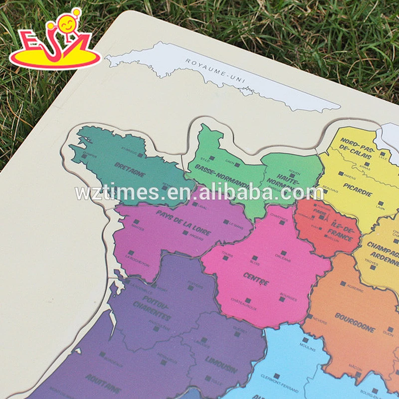 wholesale best children wooden world map puzzle top fashion kids wooden world map puzzle W14C242