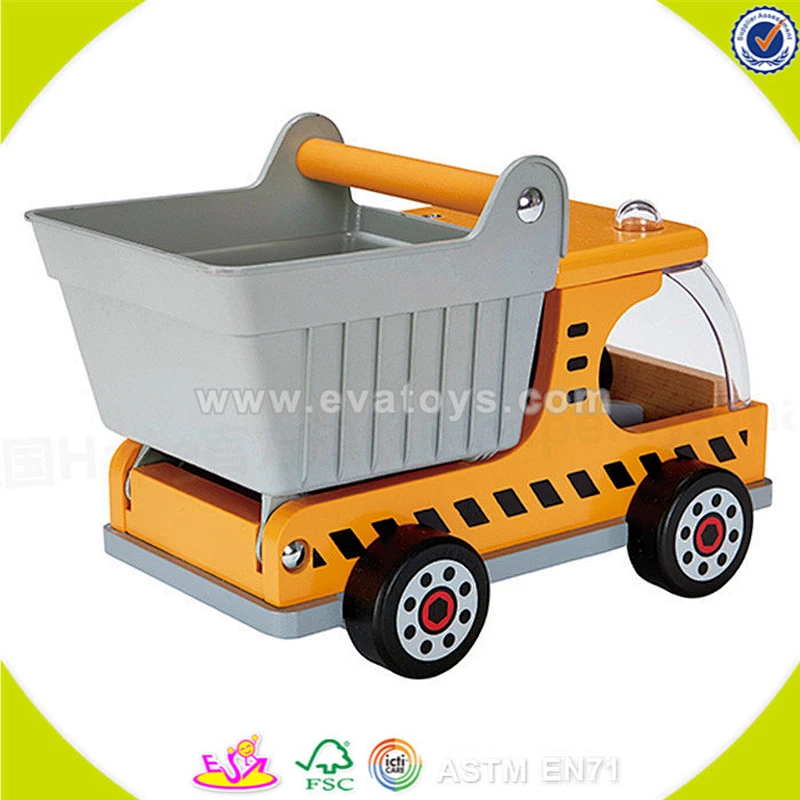 wholesale baby wooden delivery truck toy fashion kids wooden delivery truck toy child wooden delivery truck toy W04A145