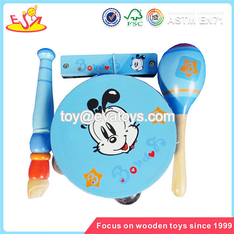 Wholesale new design early learning musical wooden instruments toy for teaching aid kids W07A019