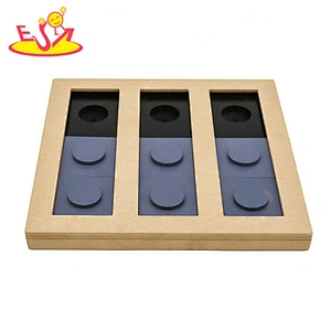 Customize interactive wooden dog puzzle feeder for wholesale W06F115