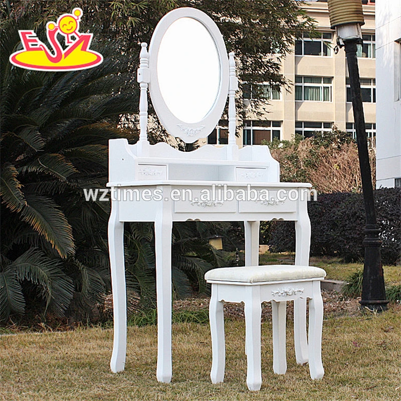 2018 New design wooden makeup table newly wooden makeup table lovely wooden makeup table W08H071