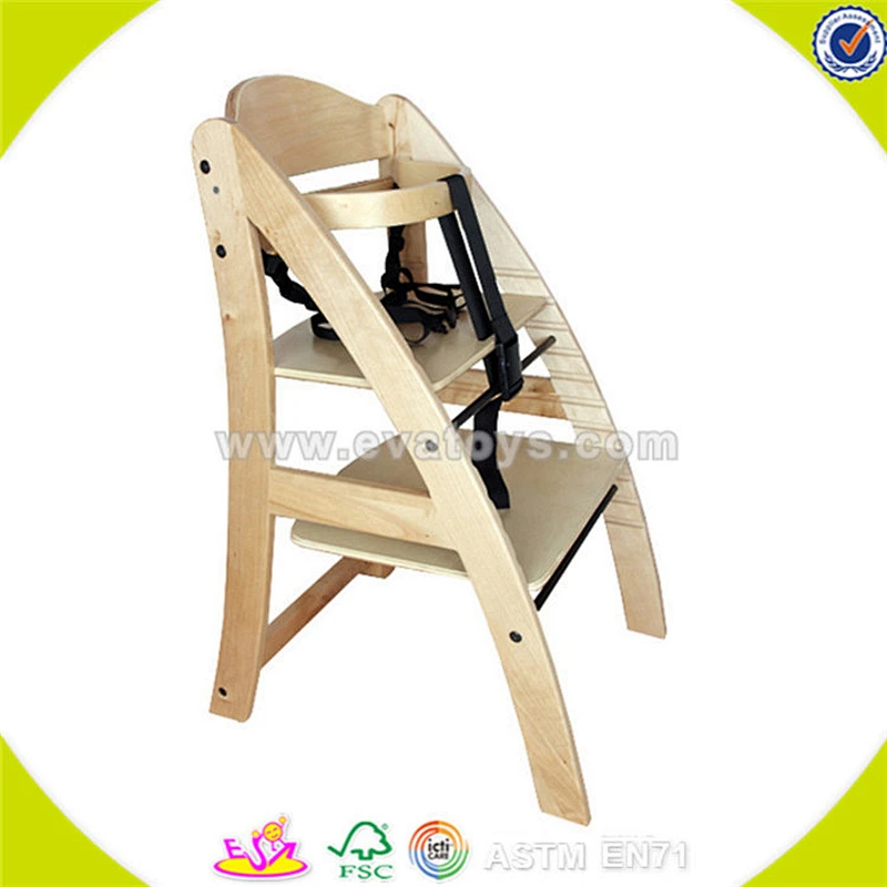 High Chair for Baby with CE approval Comfortable Solid High Chair For Baby W08F021