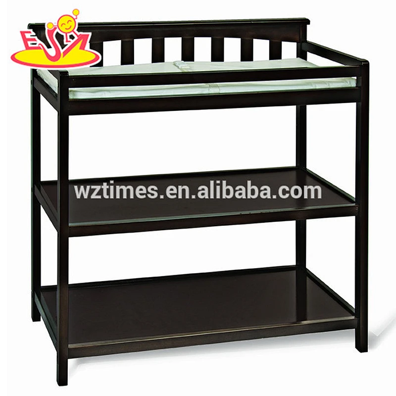 2018 New arrival safety wooden baby changing stand for sale W08C124