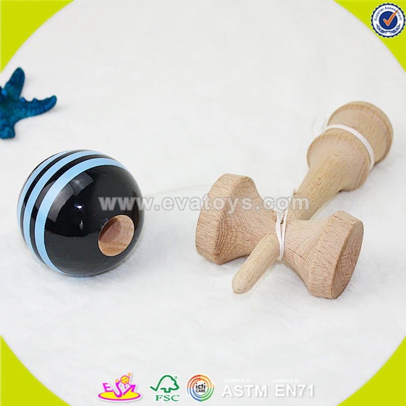wholesale kendama string wooden toy maker for kids W01A079
