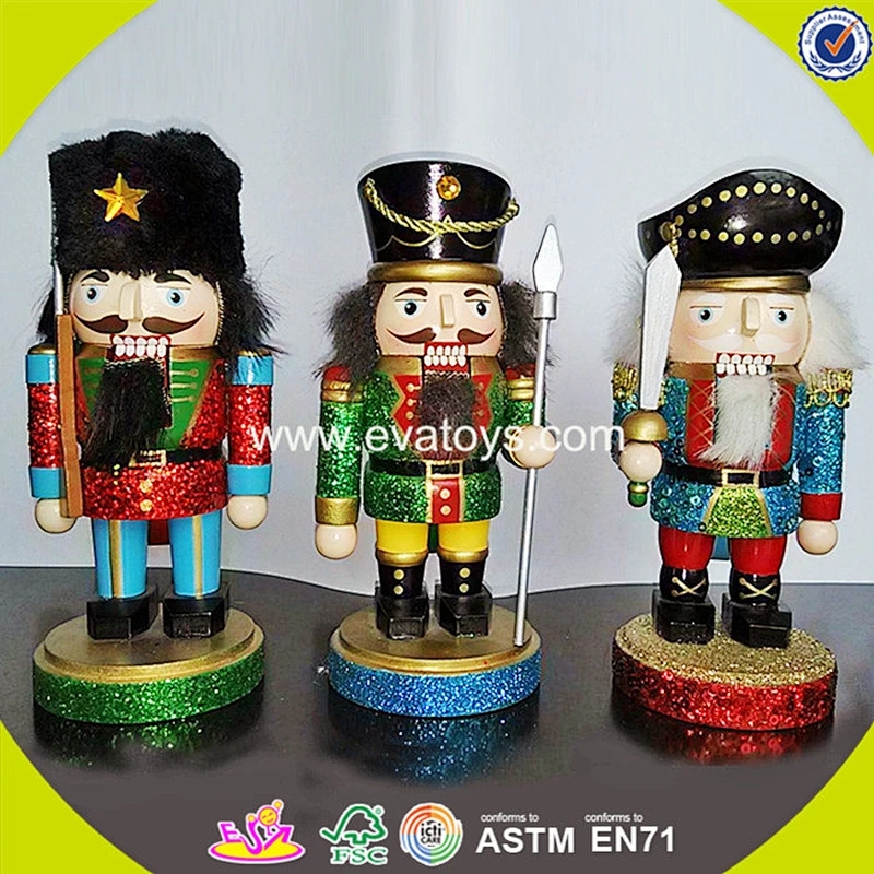 Wholesale best household decoration baby wooden nutcracker,delicate baby wooden nutcracker ,best gift nutcracker W02A008