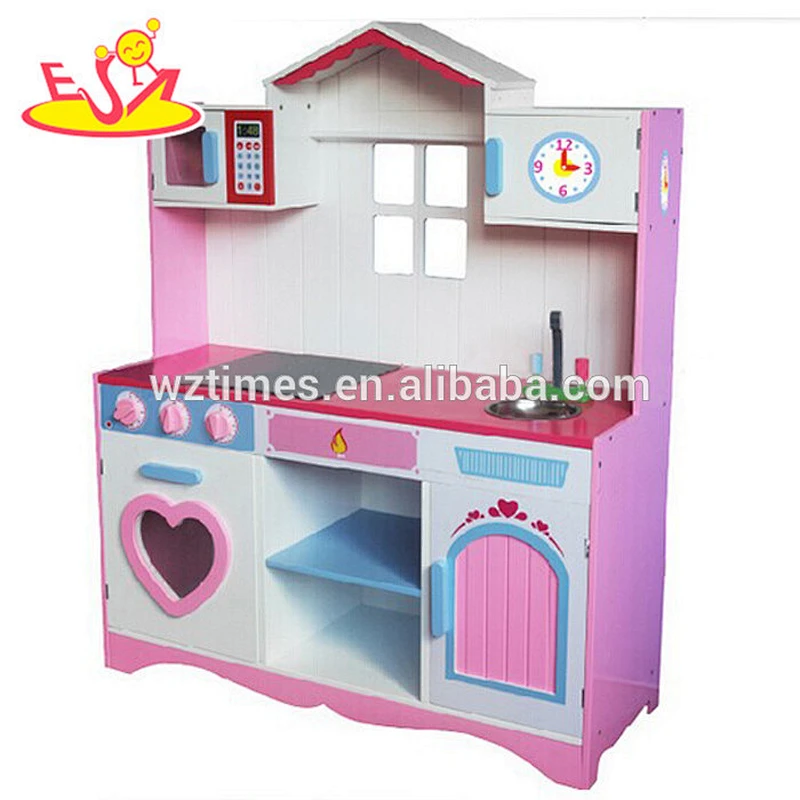 wholesale beautiful children wooden kitchen set W10C161