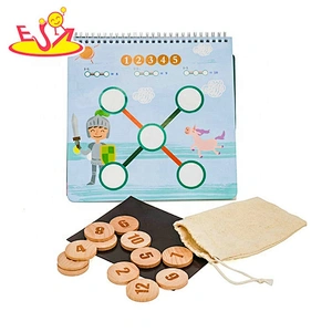 2019 Creative wooden educational baby toys for early learning W11E096