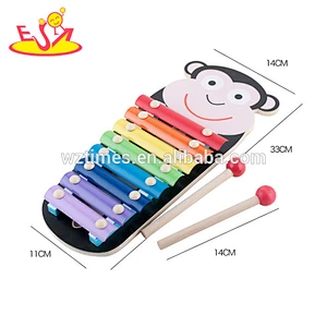 2018 wholesale wooden monkey xylophone toy fashion wooden monkey xylophone toy wooden monkey xylophone toy W07C052