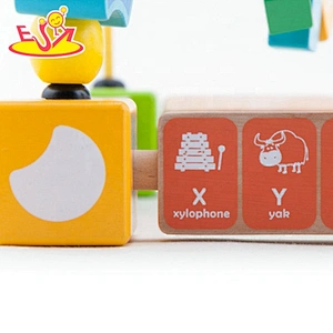 Großhandelste heißeste Verkaufskinder hölzerne Alphabetspielwaren für Kinder W11B161