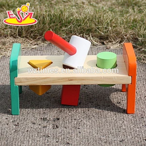 2018 wholesale wooden kids hammer toy funny wooden kids hammer toy hot sale wooden kids hammer toy W11G026