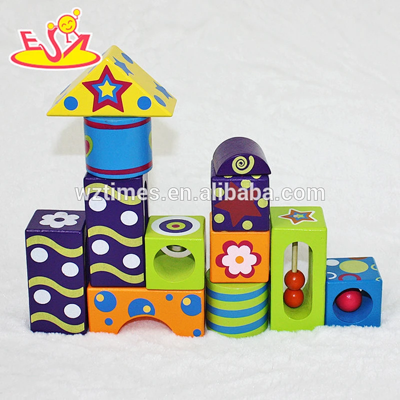 wholesale high quality educational children wooden blocks for sale W13A108