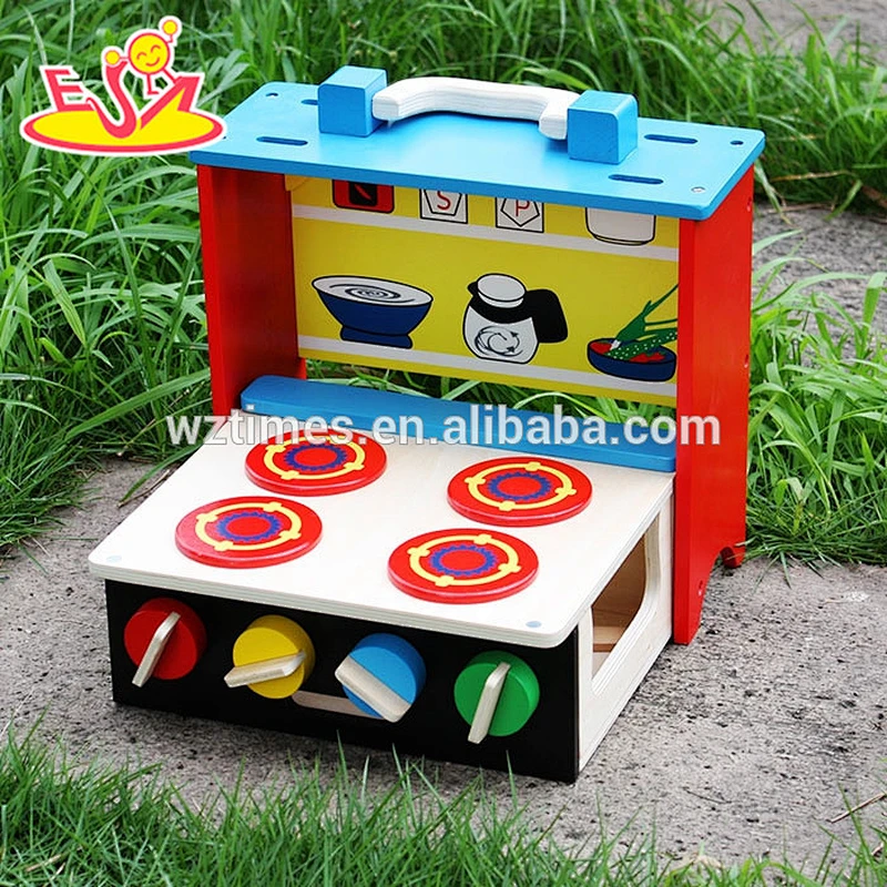 2018 wholesale baby wooden playsets kitchen kids wooden playsets popular children wooden playsets W10D124