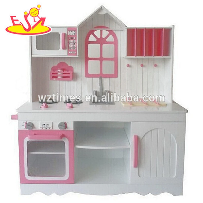 wholesale beautiful children wooden kitchen set W10C161