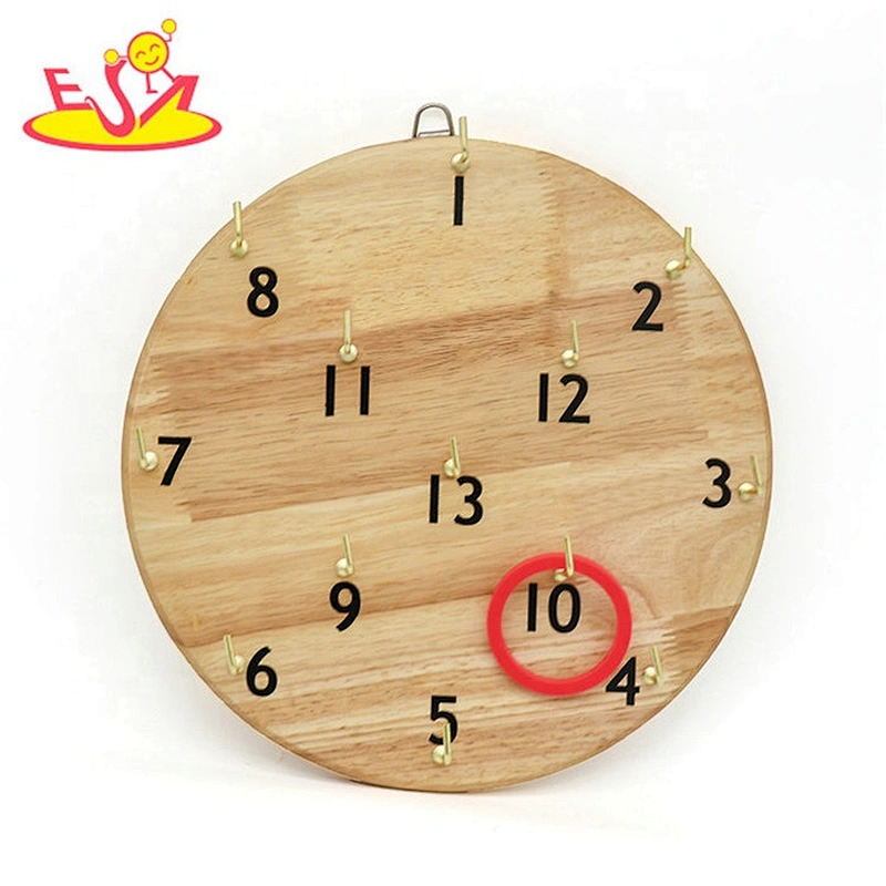 wholesale funny kids wooden quoit boards for wall hanging W01D019