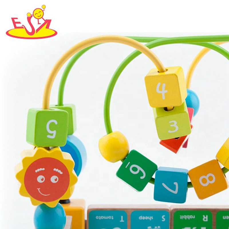 Großhandelste heißeste Verkaufskinder hölzerne Alphabetspielwaren für Kinder W11B161