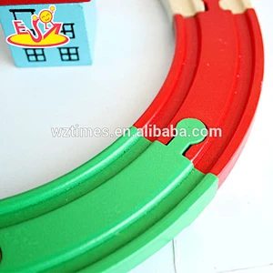 wholesale educational children wooden train track toy for sale W04C043