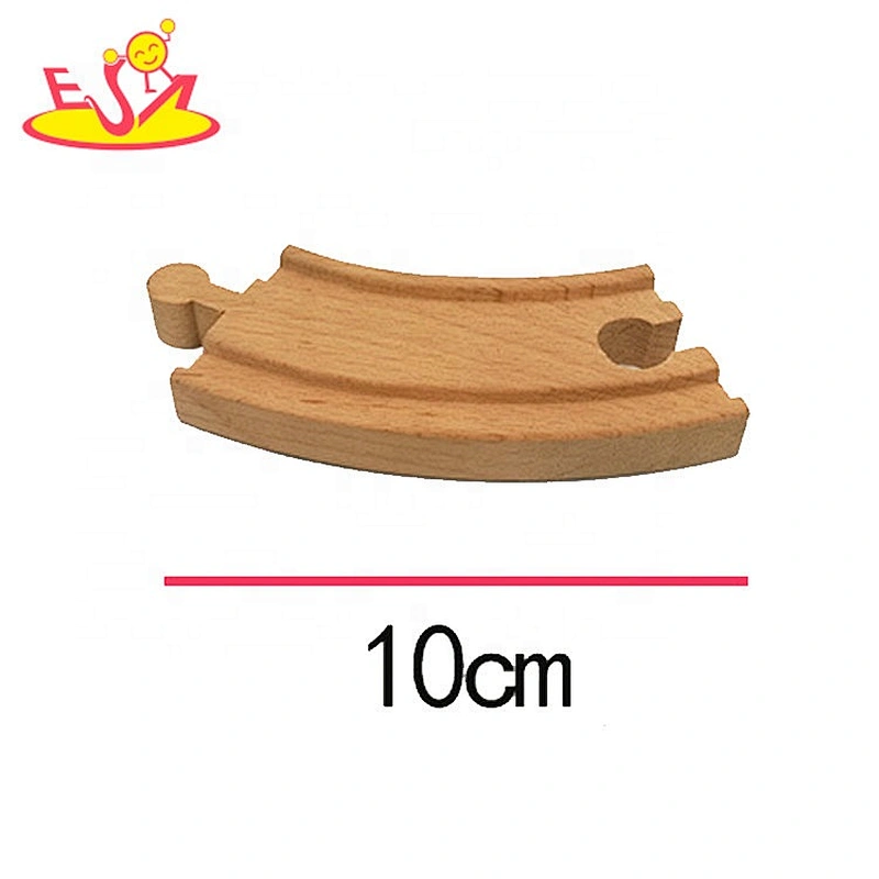 2019 New arrival 22 pieces educational wooden train track set for kids W04C183