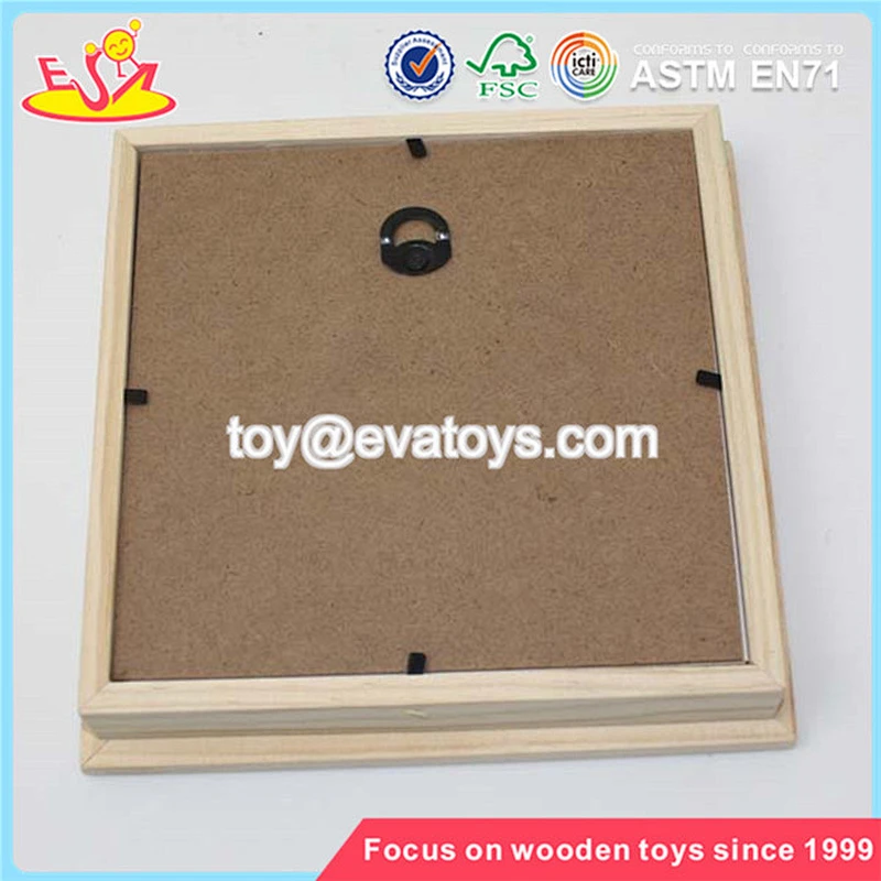 Wholesale brand new white simple household wooden picture frame W09A016